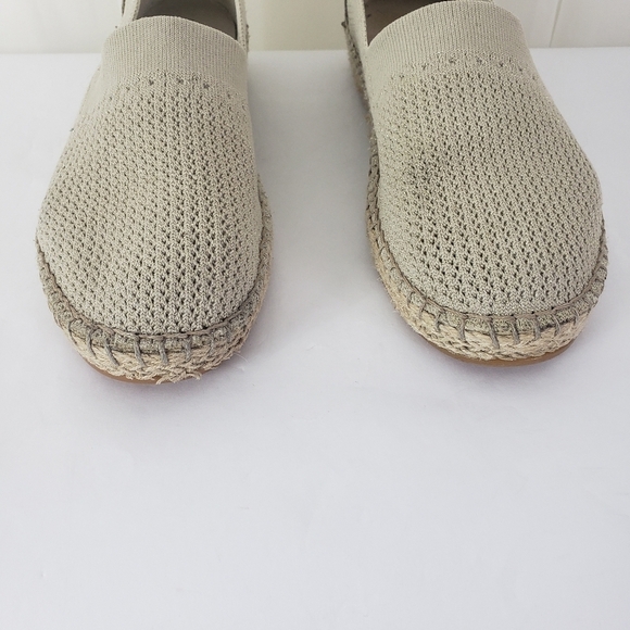 Cole Haan Cloudfeel Stitchlite Espadrille Slip-On beige tan metallic glitter 7.5 - Picture 4 of 8